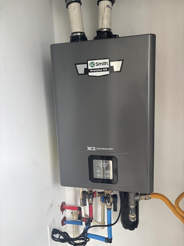 Tankless Water Heater Install