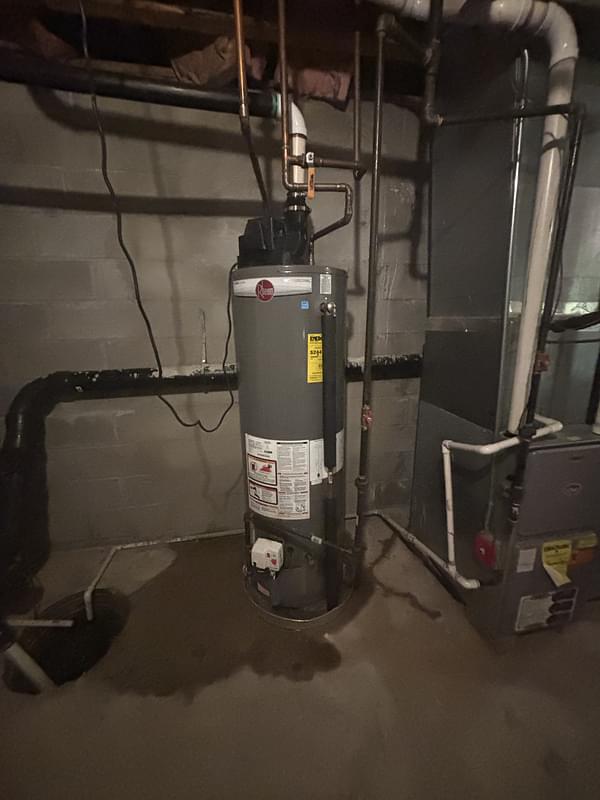40-Gallon Water Heater Install